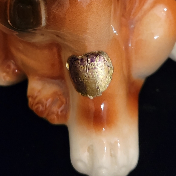 Vintage 1950’s Royal Copley Sad Puppy Dog figurine. With stickers. - Picture 2 of 6